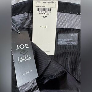 Joseph Abboud Charcoal Gray men’s Trousers 40X32 NEW